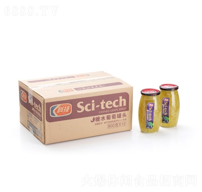 科技糖水葡萄瓶頭800