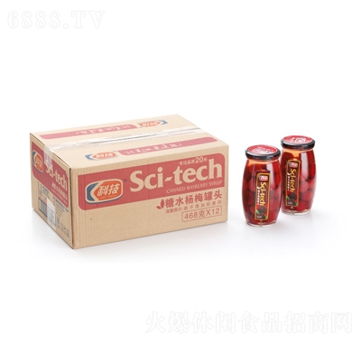 科技糖水楊梅瓶頭468