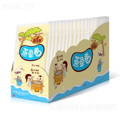 愛樂多蒸魚卷飛魚籽味