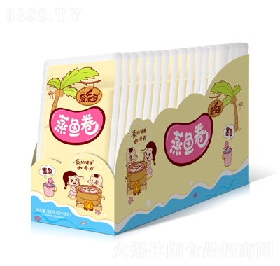 愛樂多蒸魚卷墨魚味