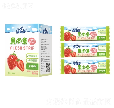 愛樂多果肉條草莓味