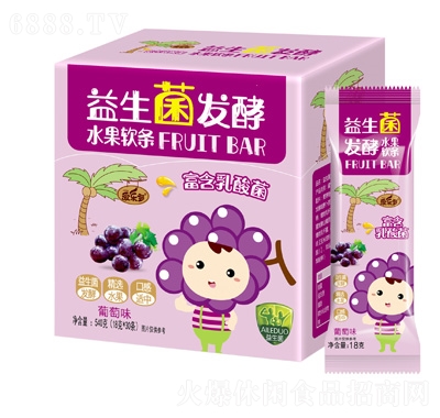 愛樂多益生菌發酵水果軟