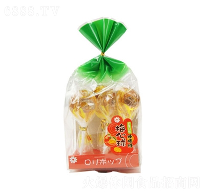 TM花束梅心球棒棒糖芒
