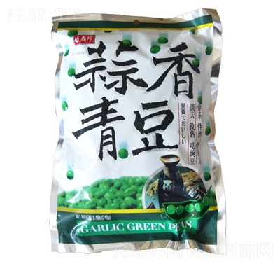 盛香珍蒜香青豆240g