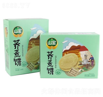 山寶蕎麥餅盒裝