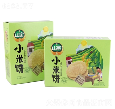 山寶小米餅盒裝