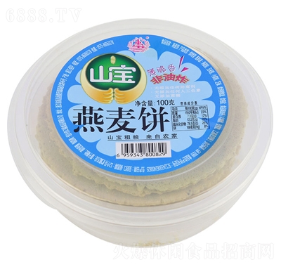 山寶燕麥餅100g