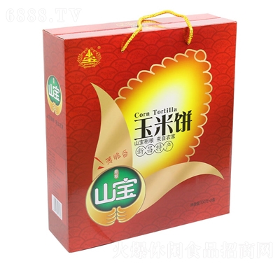 山寶玉米餅800g