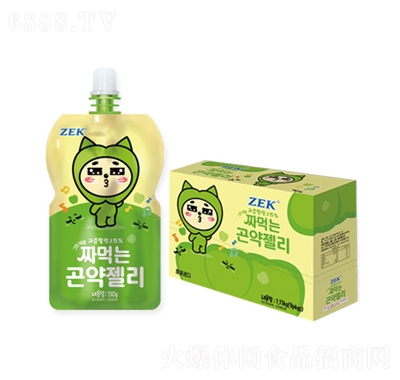 ZEK蒟蒻蘋(píng)果汁果凍
