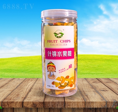 百優客水果什錦脆片50克