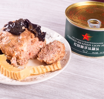 樂港紅燒獅子頭罐頭