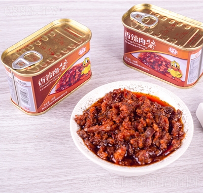 樂港香辣肉醬罐頭