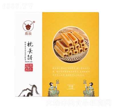 鹿辰枕頭餅220克寬版