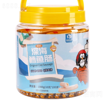 海島大亨原味鱈魚腸1K