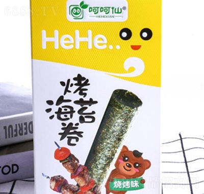呵呵仙烤海苔卷燒烤味辦