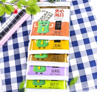 金柳25克手撕大片芝麻