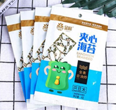 金柳巴旦木夾心海苔4g