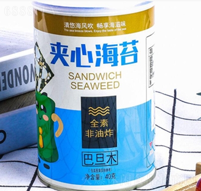金柳巴旦木夾心海苔40
