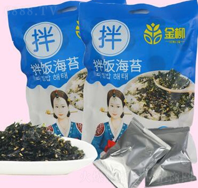 金柳拌飯海苔休閑零食