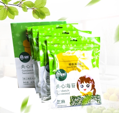 金柳夾心海苔40g袋裝