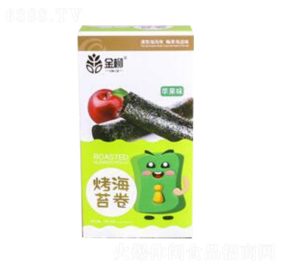 金柳烤海苔卷蘋果味休閑