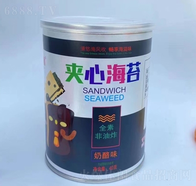 金柳奶酪味夾心海苔40