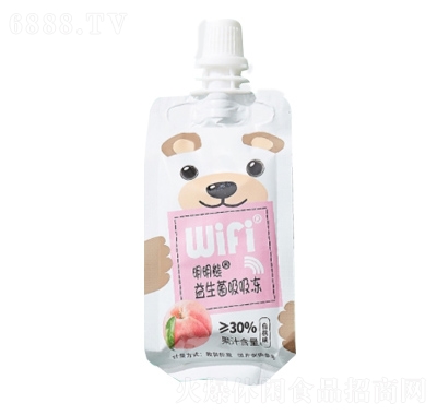 wifi蒟蒻果凍果汁吸