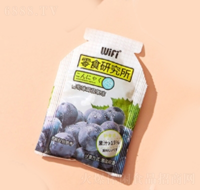wifi魔芋蒟蒻果凍果