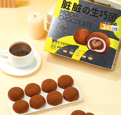 生巧大福巧克力夾心休閑