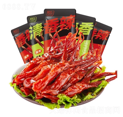 其妙鴨舌頭網紅熟食小吃