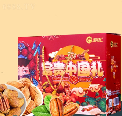 波波猴12袋堅(jiān)果禮盒裝