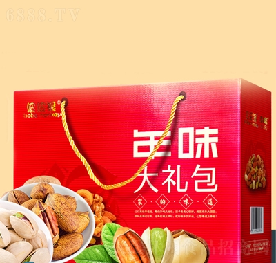 波波猴16袋裝堅(jiān)果禮盒