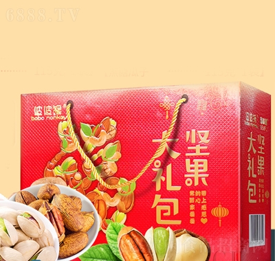 波波猴18袋裝堅(jiān)果禮盒