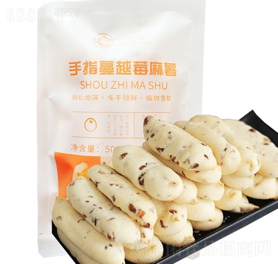 波波猴蔓越莓味手指麻薯