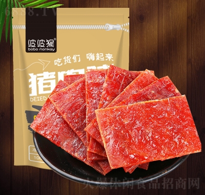 波波猴五香豬肉脯100