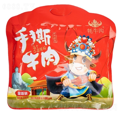 牦牛溝手撕牛肉風味肉干