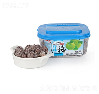 和成怪味梅