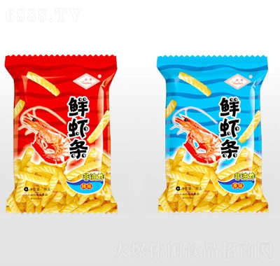 興華鮮蝦條休閑食品兒童
