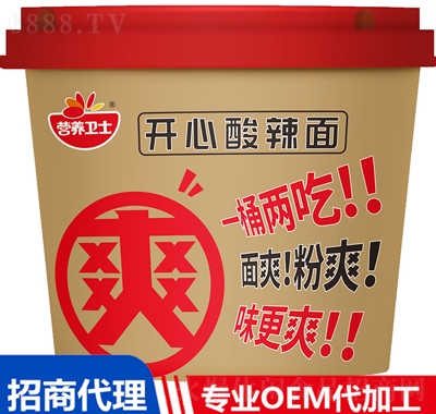 營養(yǎng)衛(wèi)士開心酸辣面方便速食酸辣方便面