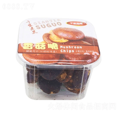 千家素果香菇脆散裝稱重休閑食品