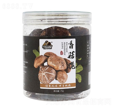 千家素果香菇脆75g