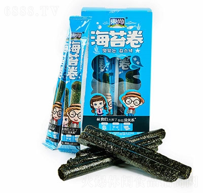 東尚泰式烤海苔卷（盒裝）休閑食品招商