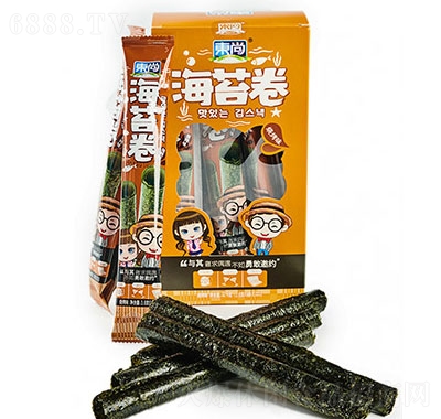 東尚泰式烤海苔卷（盒裝）兒童零食休閑食品