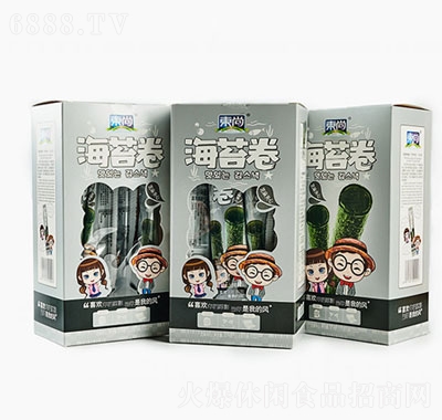 東尚泰式烤海苔卷（盒裝）即食食品辦公室零食