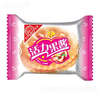 愛比卡活力果醬餅干夾心