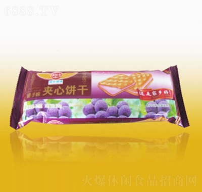 愛比卡提子味夾心餅干水