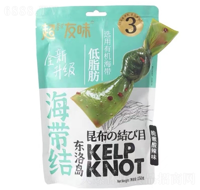超友味海帶結150g香