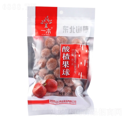 一木山楂袋酸楂果球雪麗