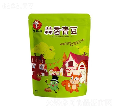 味臻品堅果休閑蒜香青豆