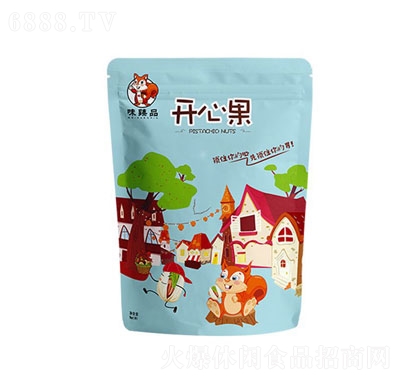 味臻品休閑食品原色開心